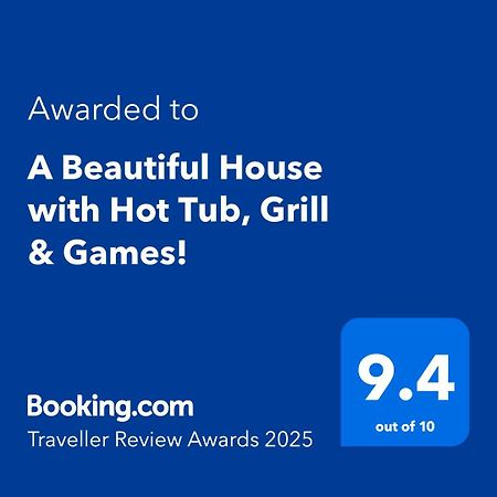A Beautiful House With Hot Tub, Grill & Games! Villa ลาสเวกัส ภายนอก รูปภาพ